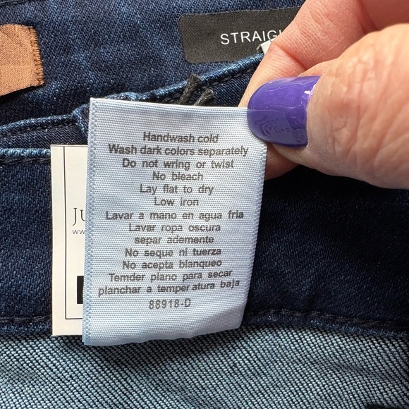 Judy Blue Vintage Horizon High Rise Work Wear Utility Straight Fit Jean NWT - Picture 11 of 17